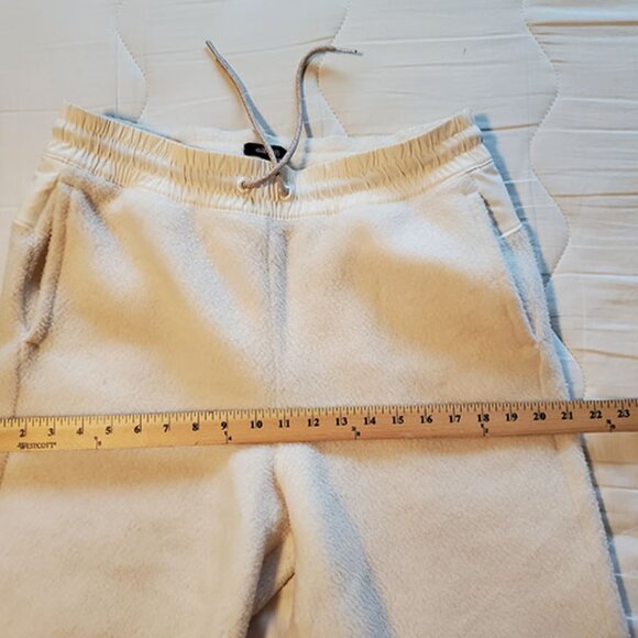 Allbirds Fluff Fleece pants Ivory L - Picture 3 of 8